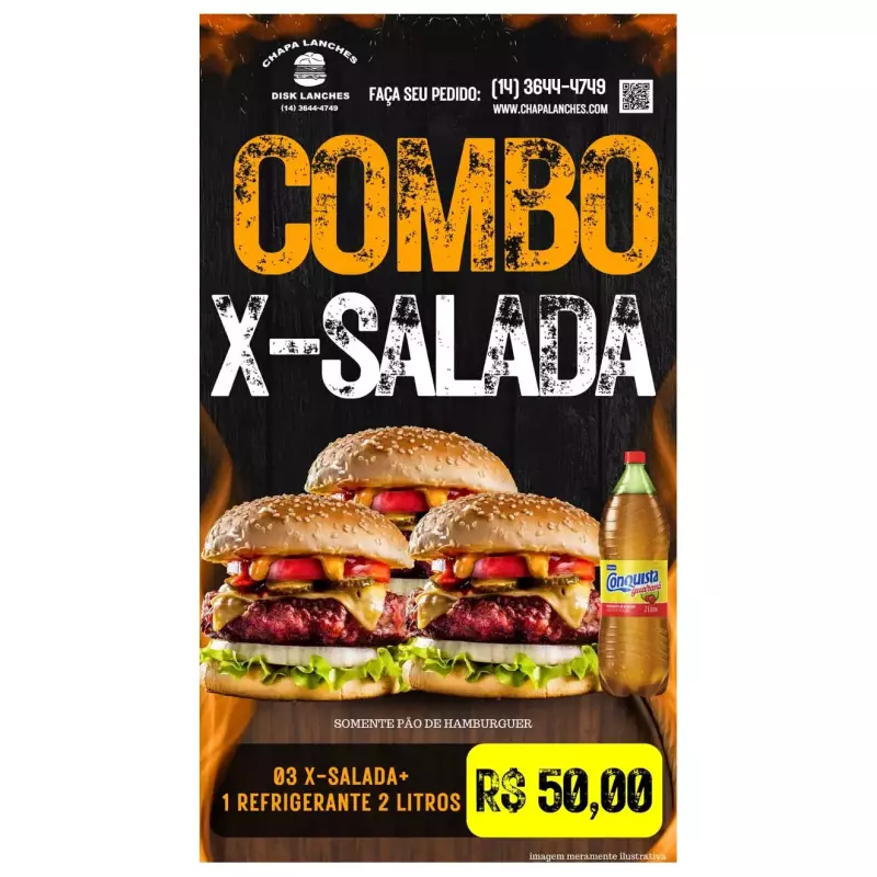 COMBO 3 SALADA