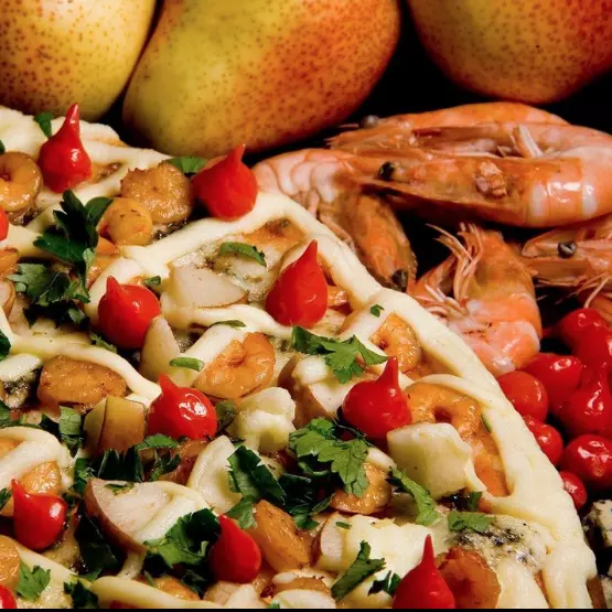 Pizza Grande 2 sabores(08 Fatias)
