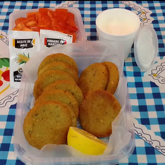 Falafel con Ensalada