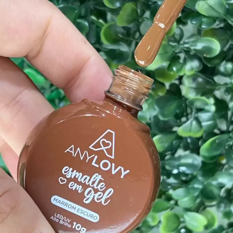 Esm. Gel AnyLovy Marrom Escuro