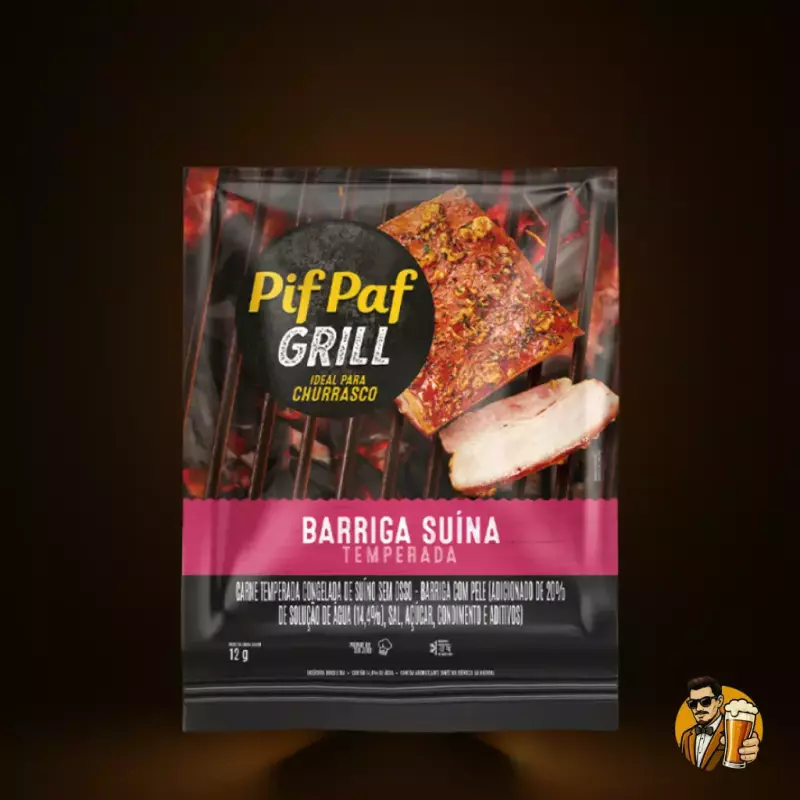 Barriga Suína Temperada