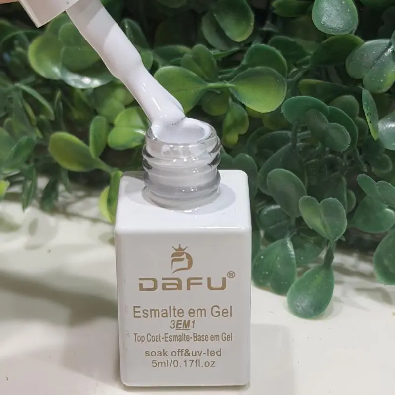 Esmalte Dafu 3 Em 1 - N•12 Branco