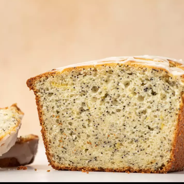 Queque de limón y amapola