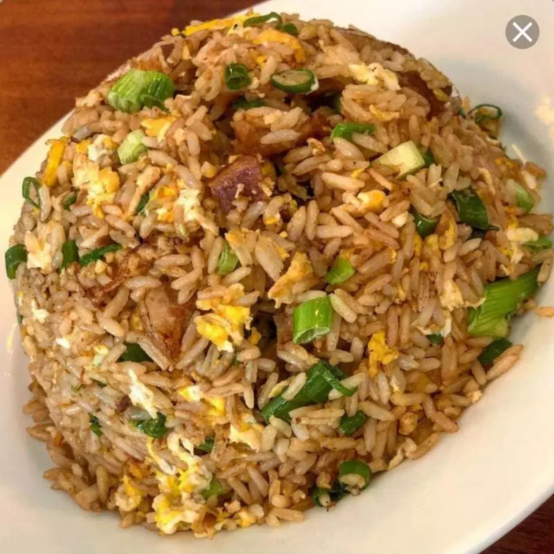 Arroz Chaufa con Pollo y Chancho