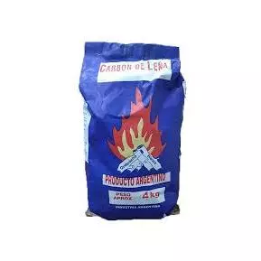 Carbón de leña	4 kg