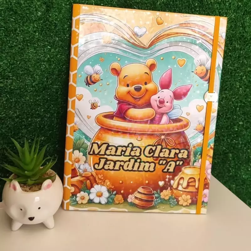 Caderno brochura personalizado