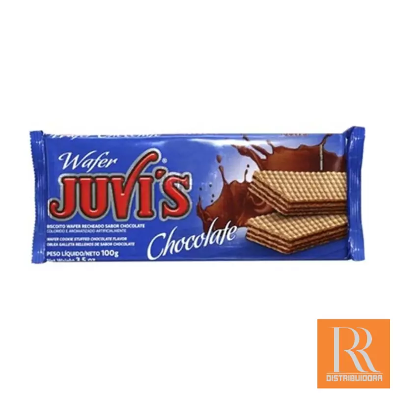 BOLACHA Juvis Wafer Chocolate - 100G