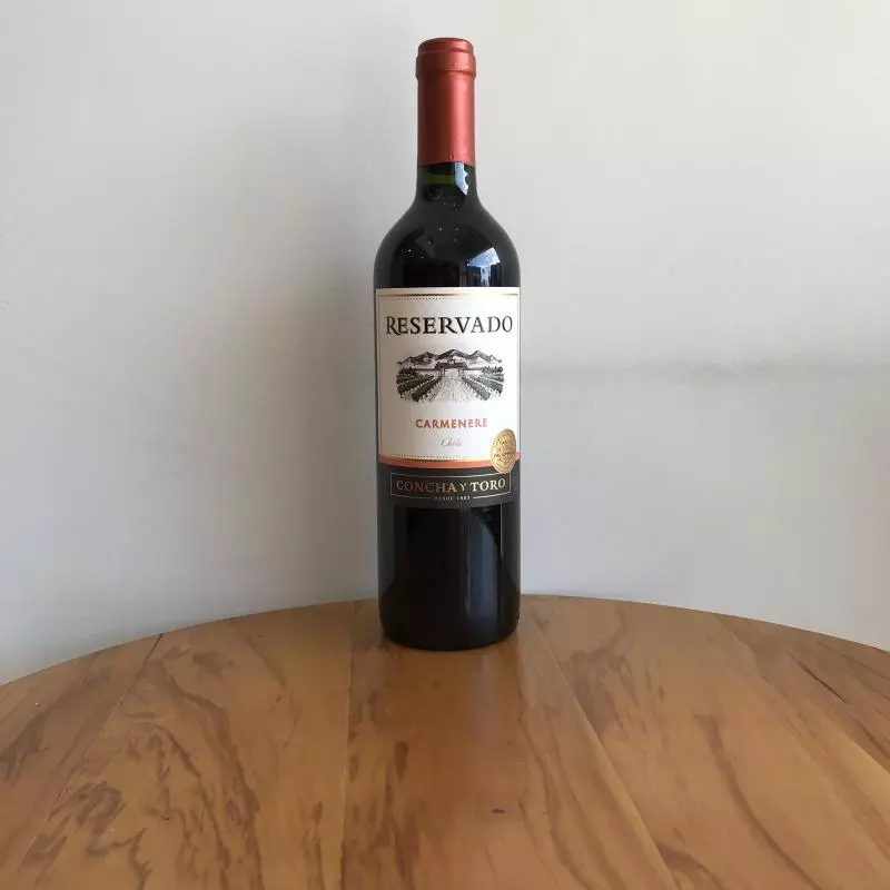 Vinho Carmenère Tinto Meio Seco