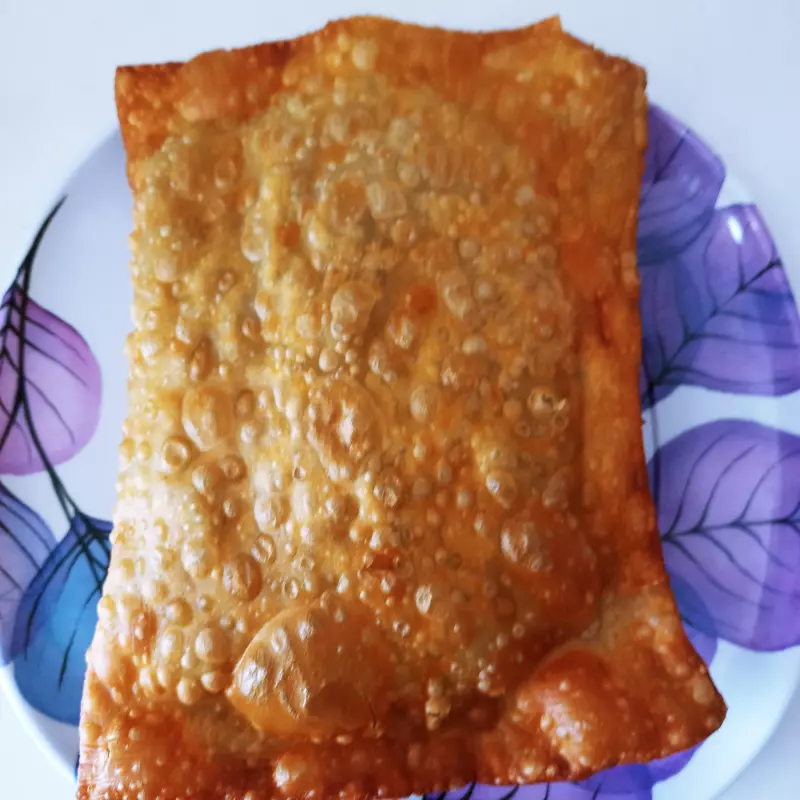 Pastel de calabresa