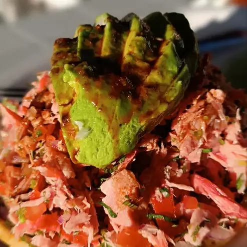 TOSTADA AHUMADA DE MARLIN