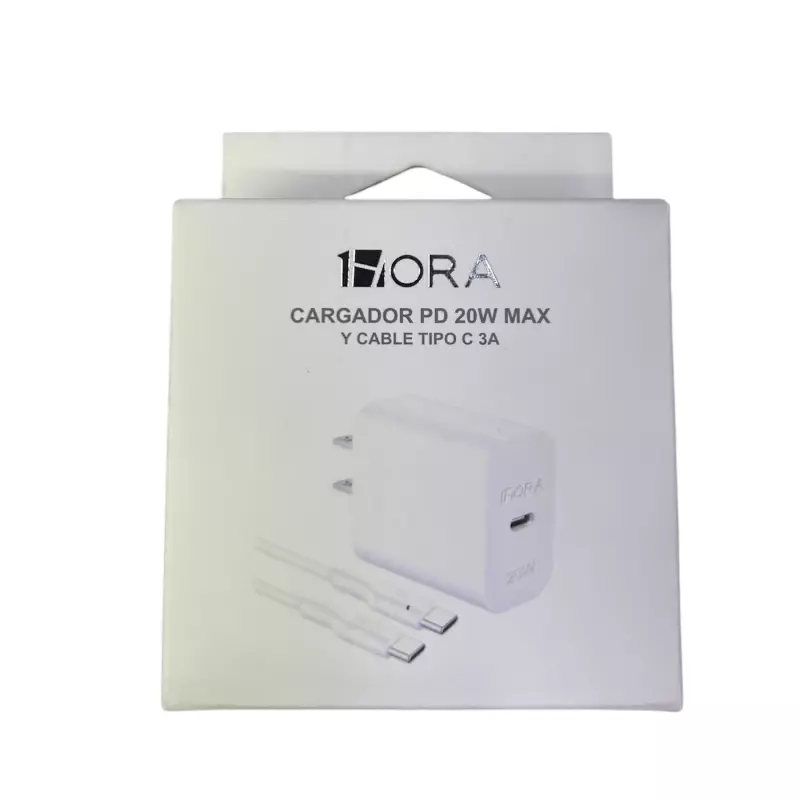Clave: GAR153 Cargador 20W  Tc a Tc