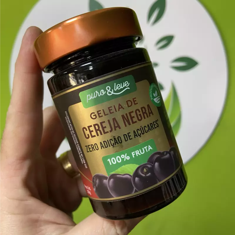 Geleia cereja negra Puro & Leve