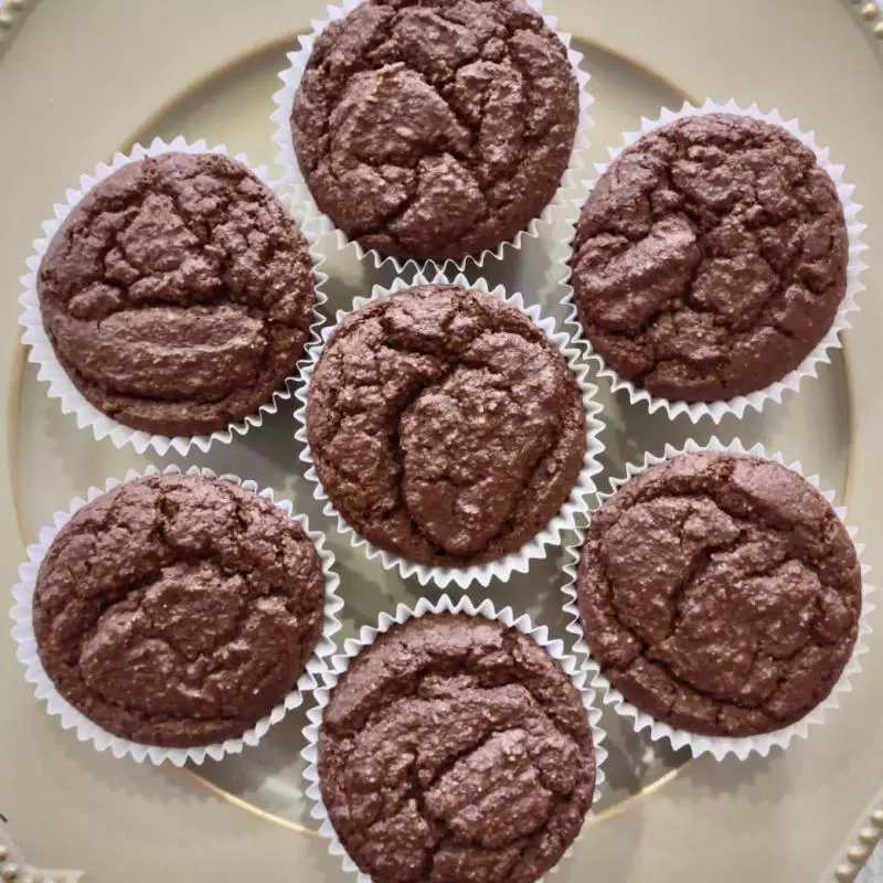 Bolinho Low Carb de Cacau