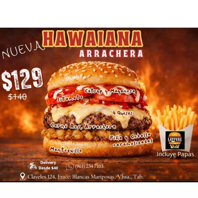 Hawaiana Sencilla Arrachera