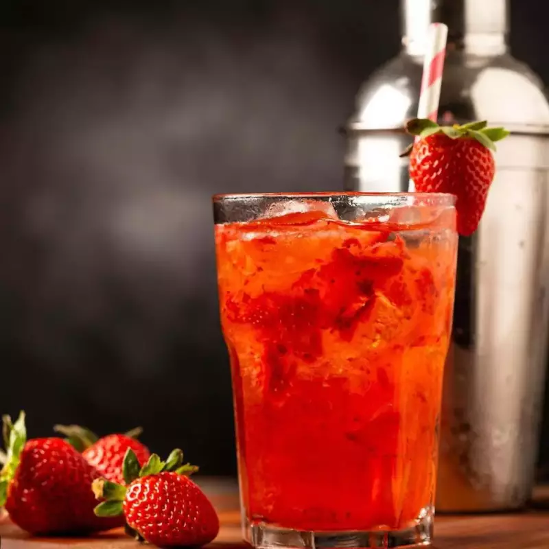 Caipira/ drink morango