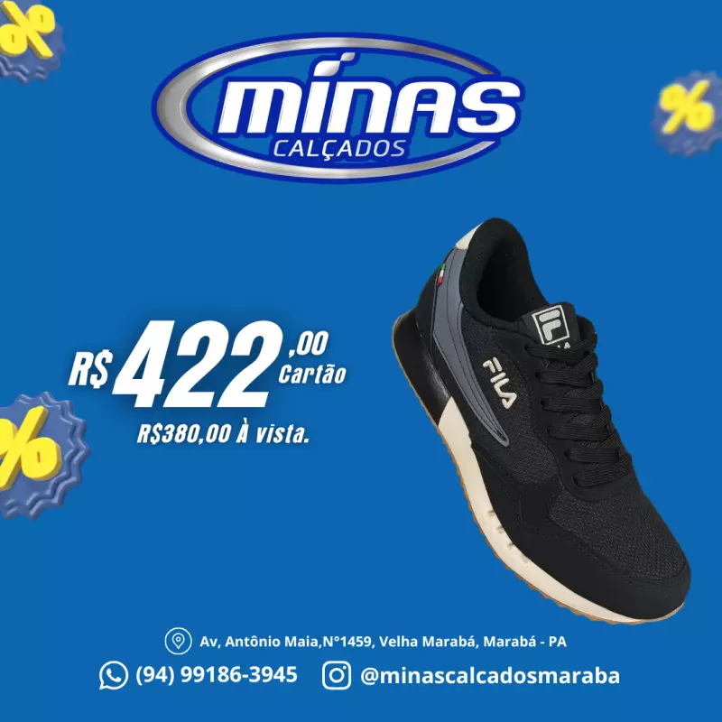 Tênis Preto RF:12374