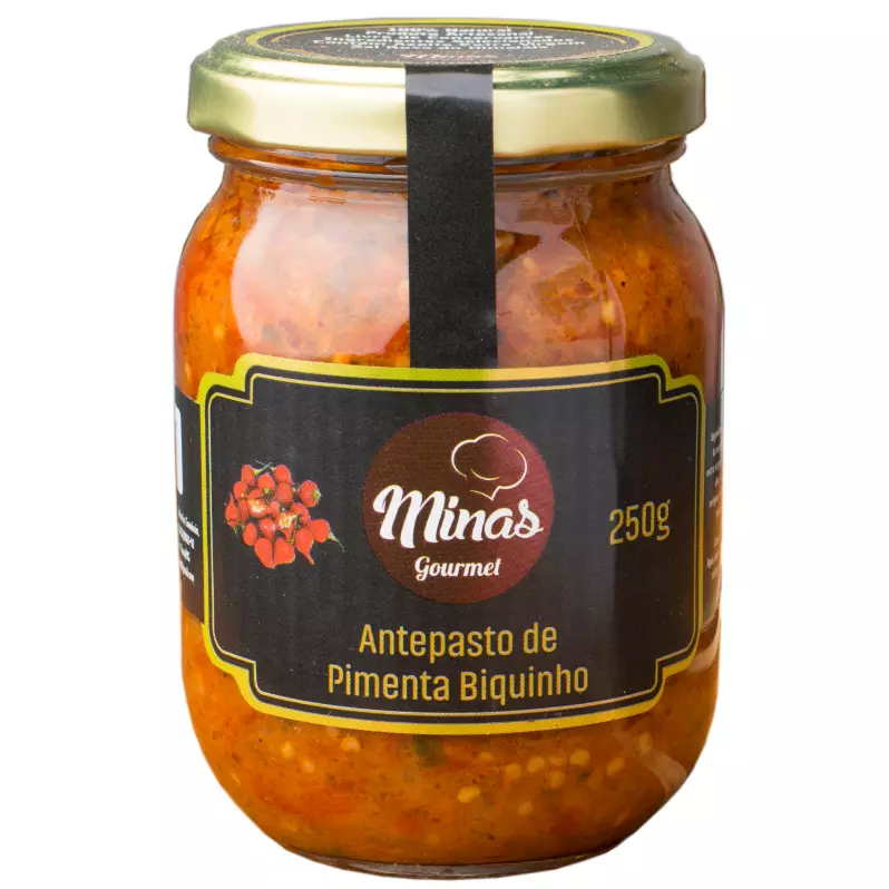 ANTEPASTO DE PIMENTA BIQUINHO 250G