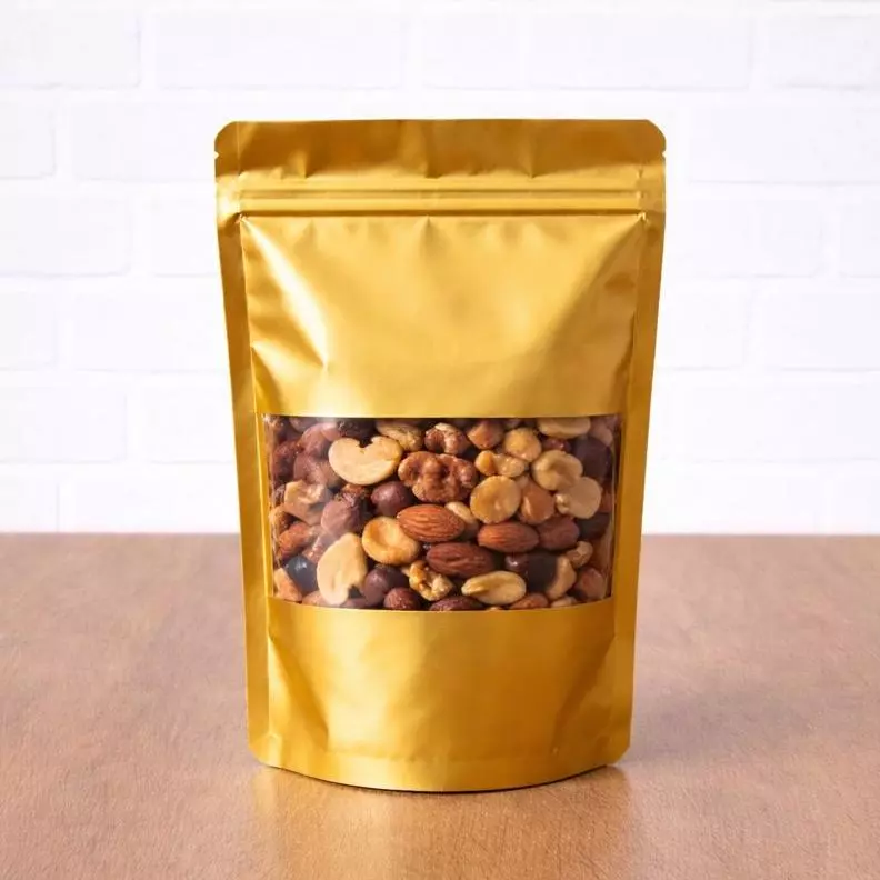 Doypack Dorada 15x22+4 #DBD-15