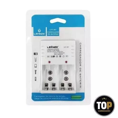 Carregador De Pilha Ley-261