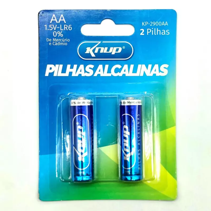 PILHA ALCALINA KNUP KP-2900 AA