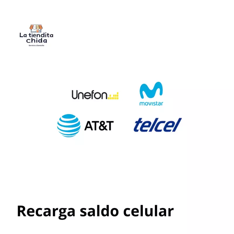 Recarga saldo celular