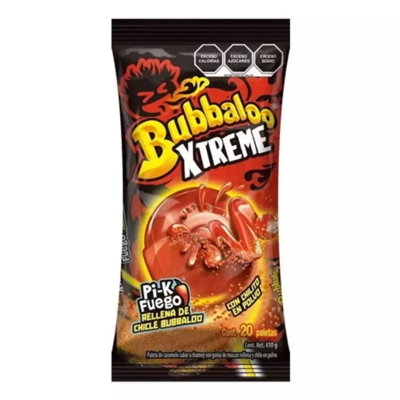 Bubbaloo xtreme pikfuego