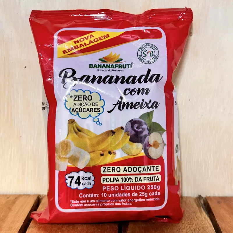 BANANADA C AMEIXA  ZERO AÇUCAR