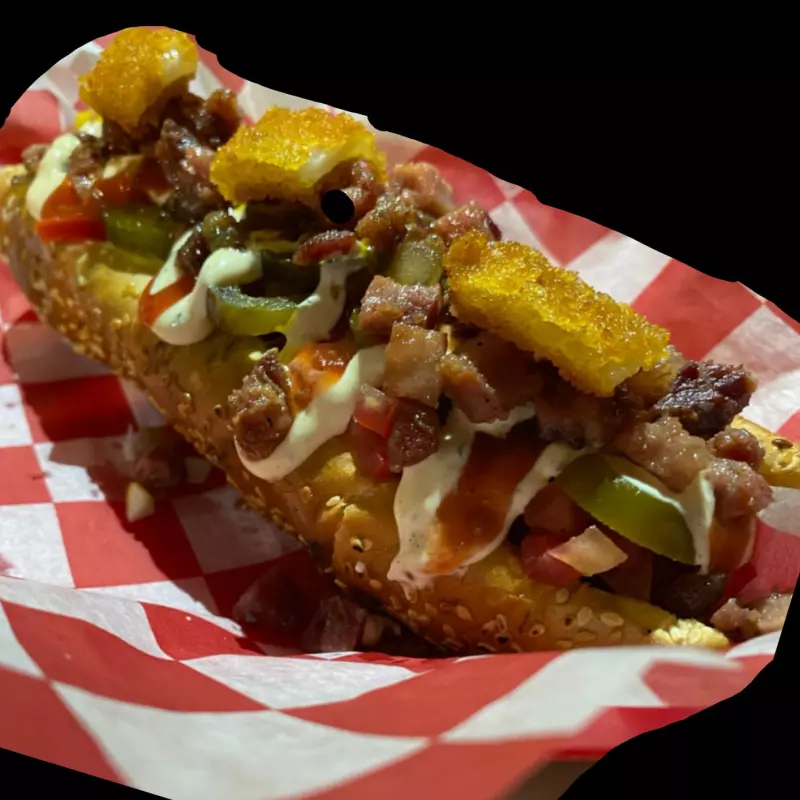 Hot dog con Tocino y Queso 🥓🧀