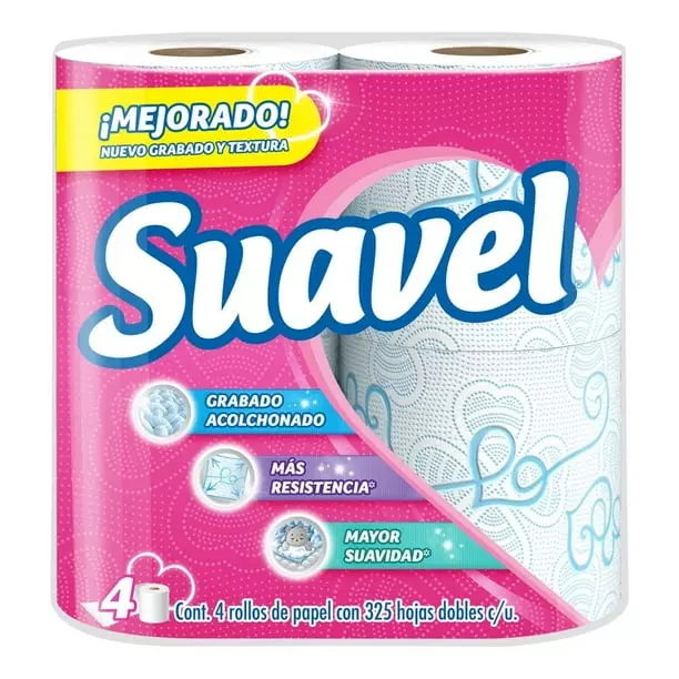 Papel higiénico suavel