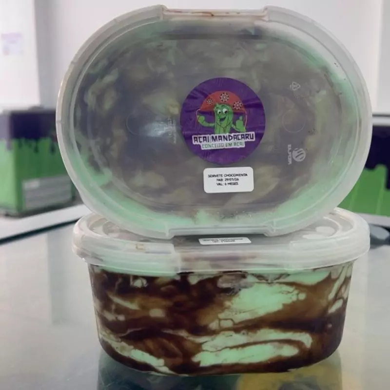 Sorvete de Chocomenta