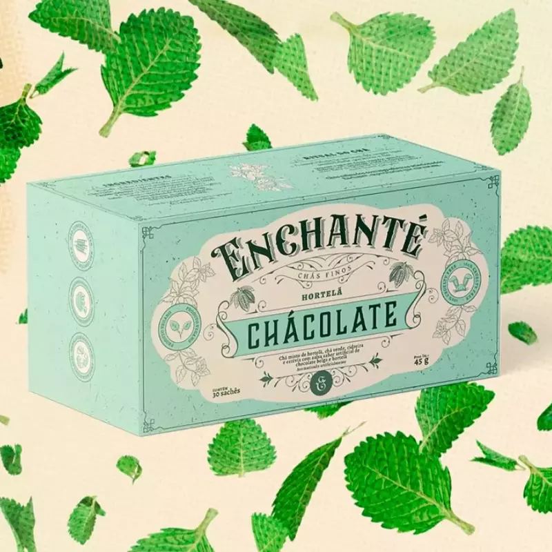Chácolate Enchanté hortelã