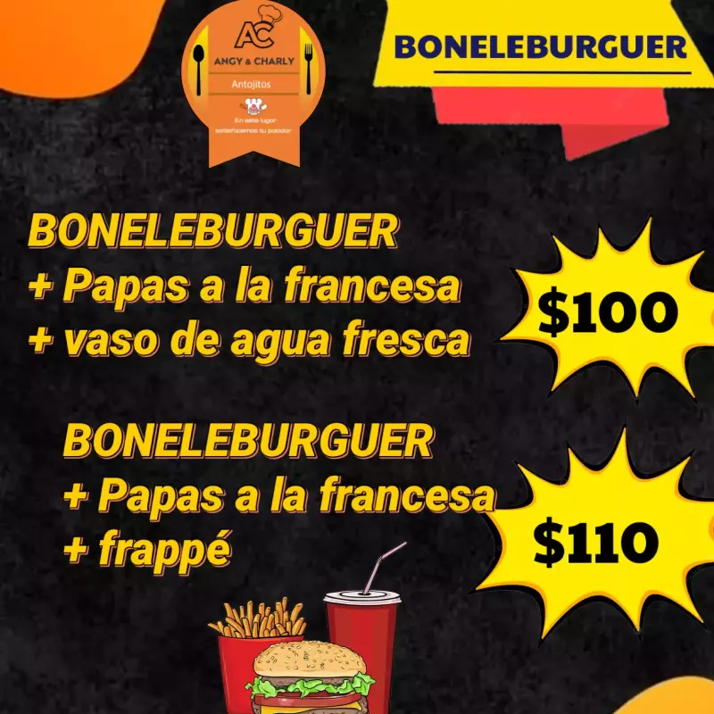 COMBO BONELEBURGUER