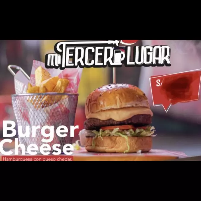 TRILOGIA BURGER CHEESE + Gaseosa