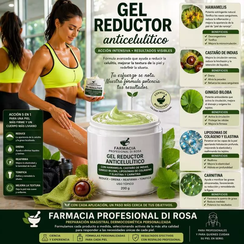 Gel Reductor Anticelulítico