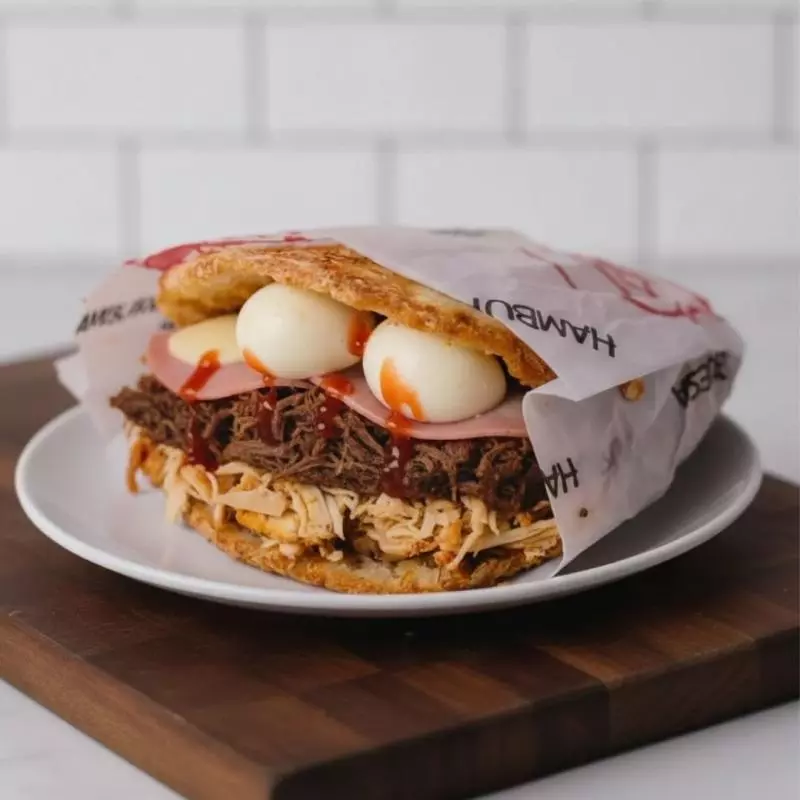 Arepa Rellena Con Todo