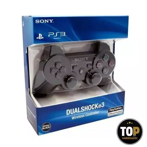 Controle Joystick Ps3 Sem Fio Wireless Preto