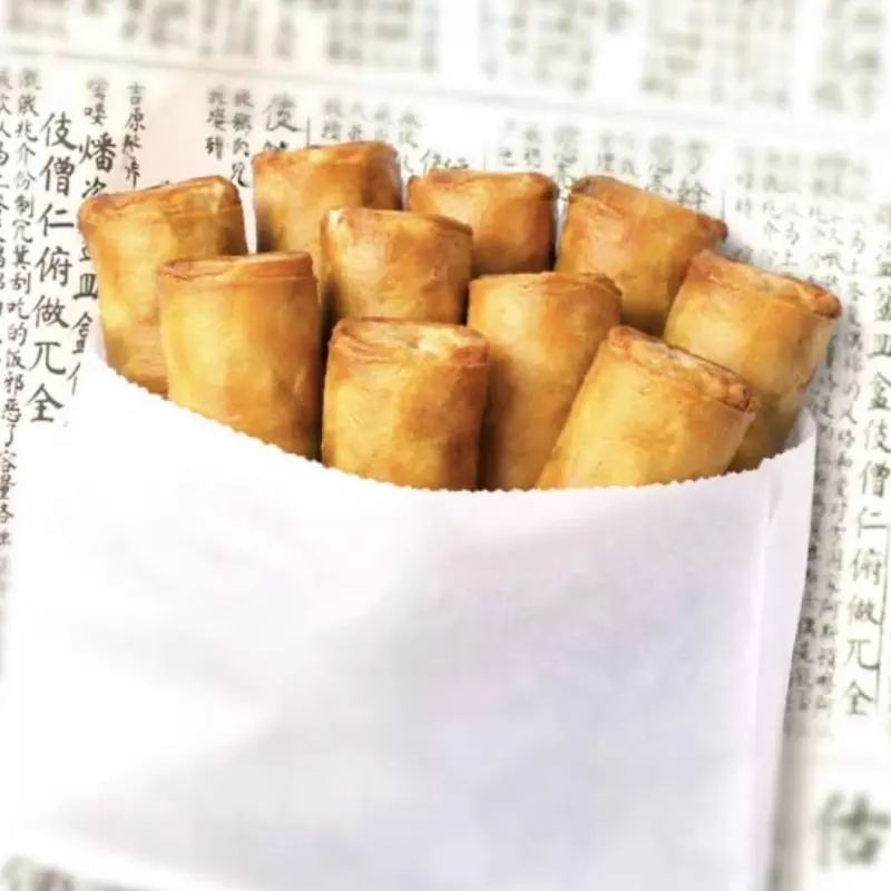 10 Mini Rollos de Queso
