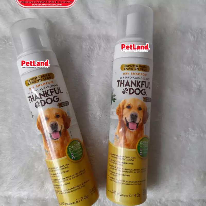 Shampoo en seco para perros