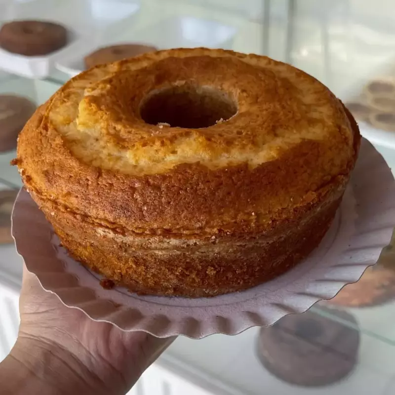 Bolo fofo amanteigado 10 fatias