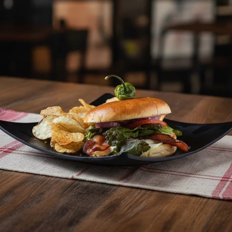 BURGER BBQ RES O POLLO