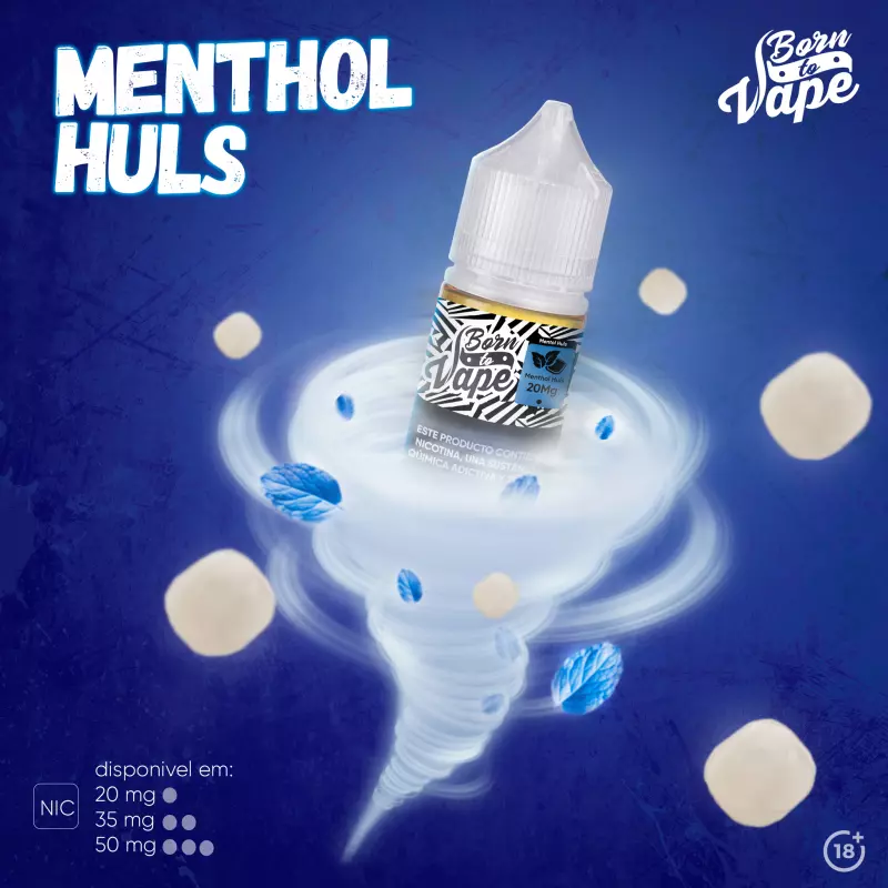 BTV Menthol Huls 50MG