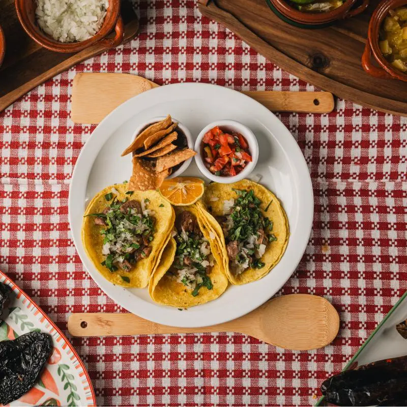Tacos Bistec