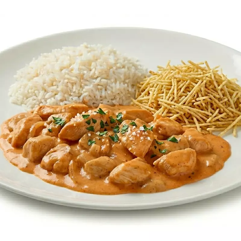 Strogonoff de frango