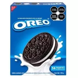 Galletas Oreo c/14 piezas