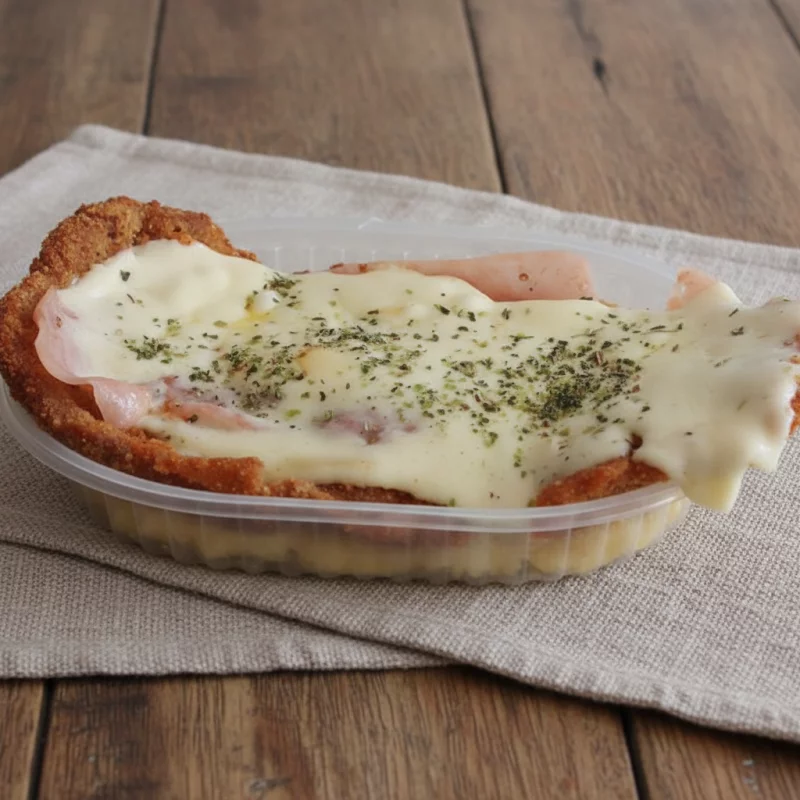 Milanesa grande Napolitana