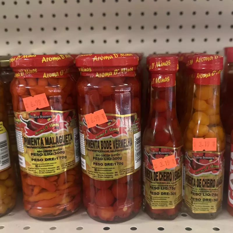 Pimentas em conserva - Aroma D’minas