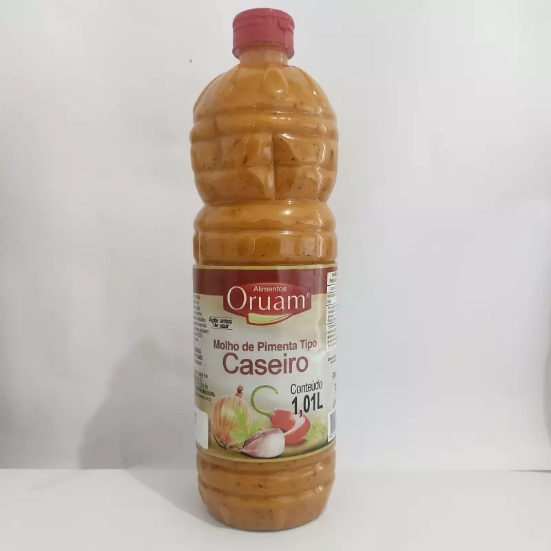 Molho de Pimenta Oruam 1,01 L