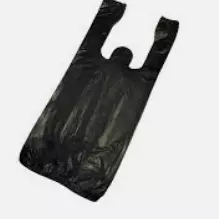 Sacola Plástica Preta P