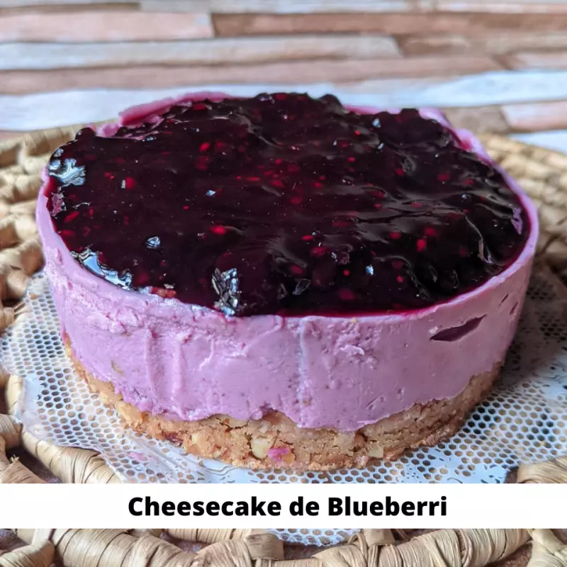 Cheesecake Vegano de Blueberrie 180g