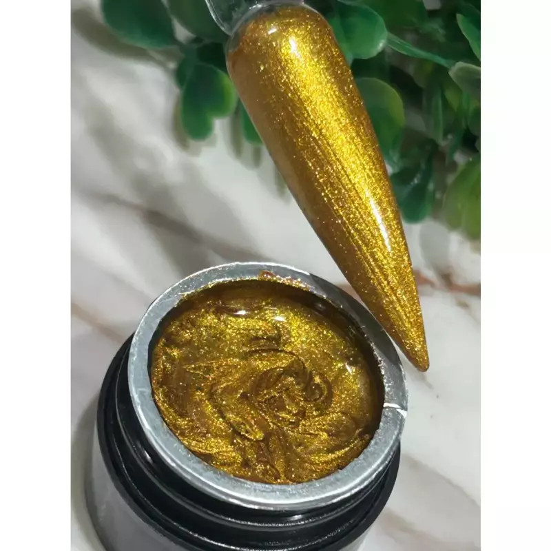 Metal Chuva De Estrelas Dourado